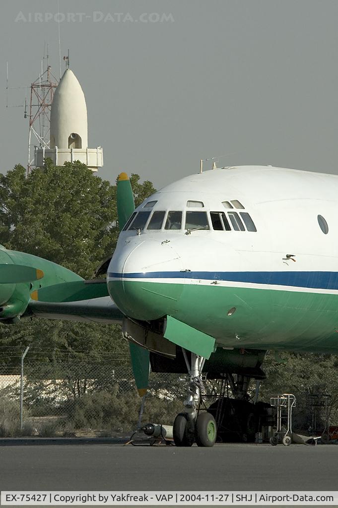EX-75427, Ilyushin Il-18V C/N 183005905, Iljuschin 18