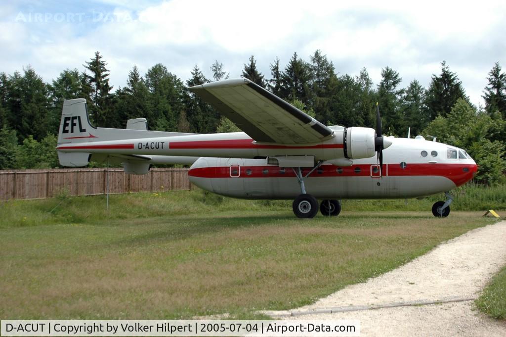D-ACUT, Nord N-2501D Noratlas C/N 065, Nord Noratlas