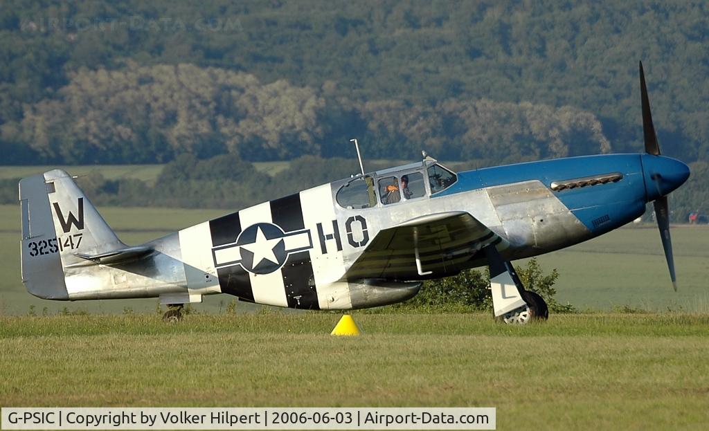 G-PSIC, 1943 North American P-51C Mustang C/N 103-26778, North American P-51C Mustang
