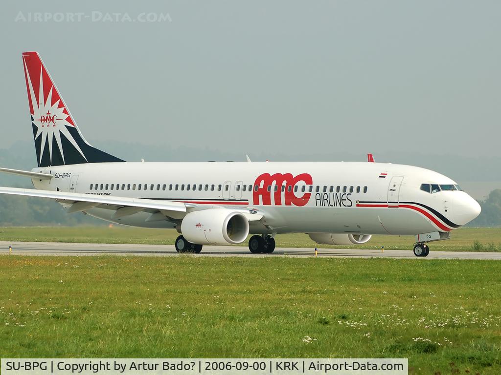 SU-BPG, 2006 Boeing 737-86N C/N 32669, AMC Airlines