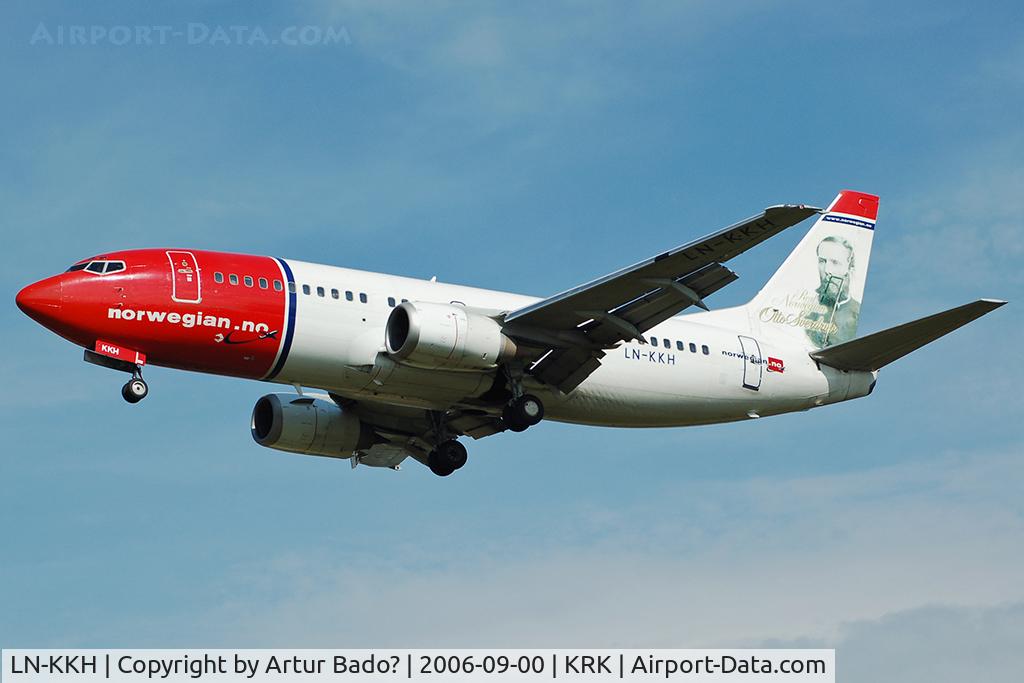 LN-KKH, 1990 Boeing 737-3K2 C/N 24328, Norwegian
