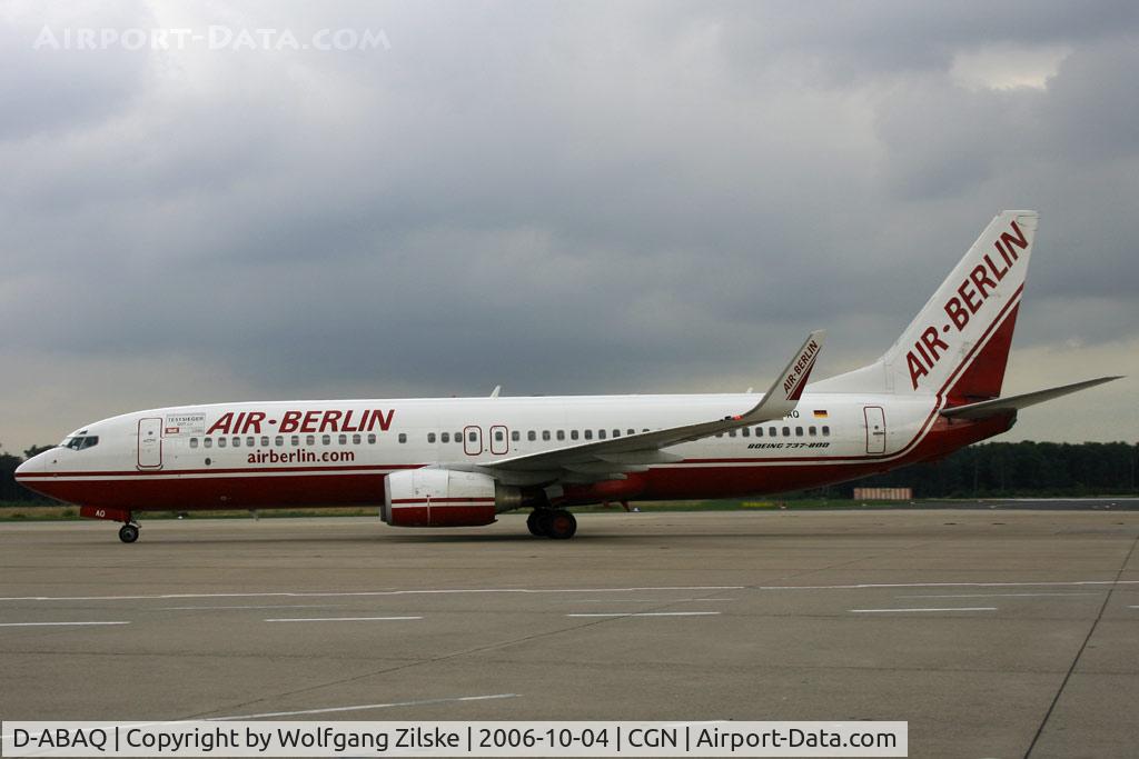 D-ABAQ, 1998 Boeing 737-86J C/N 28071, visitor
