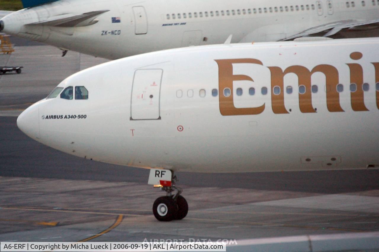 A6-ERF, 2001 Airbus A340-541 C/N 394, The long range A340-500