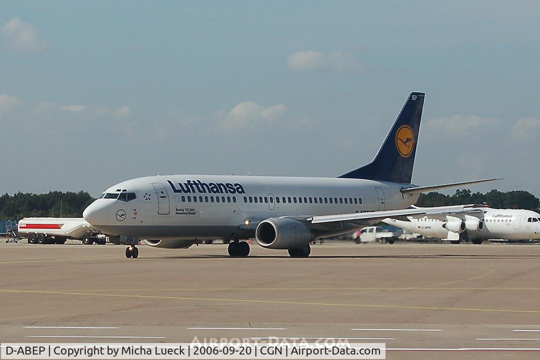 D-ABEP, 1992 Boeing 737-330 C/N 26430, At Cologne/Bonn