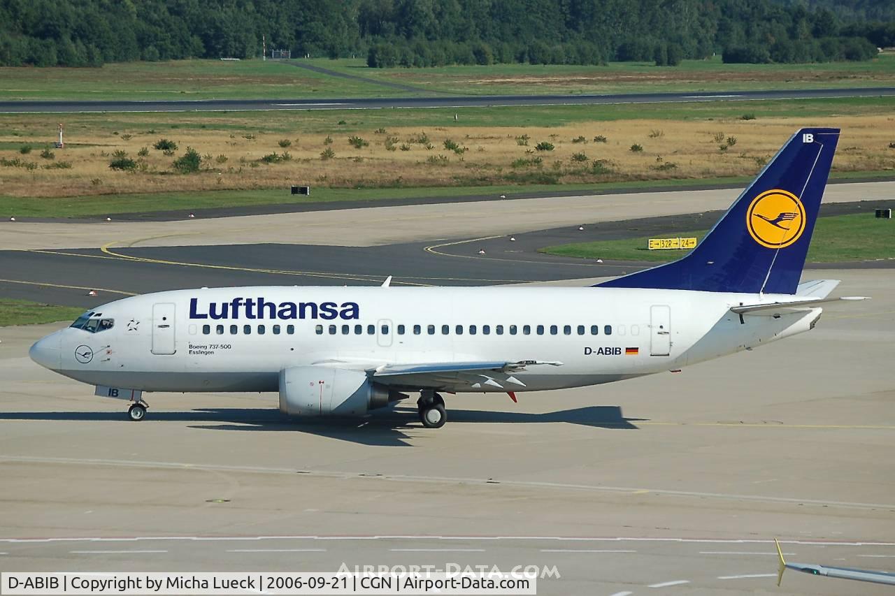 D-ABIB, 1990 Boeing 737-530 C/N 24816, B 737-500 