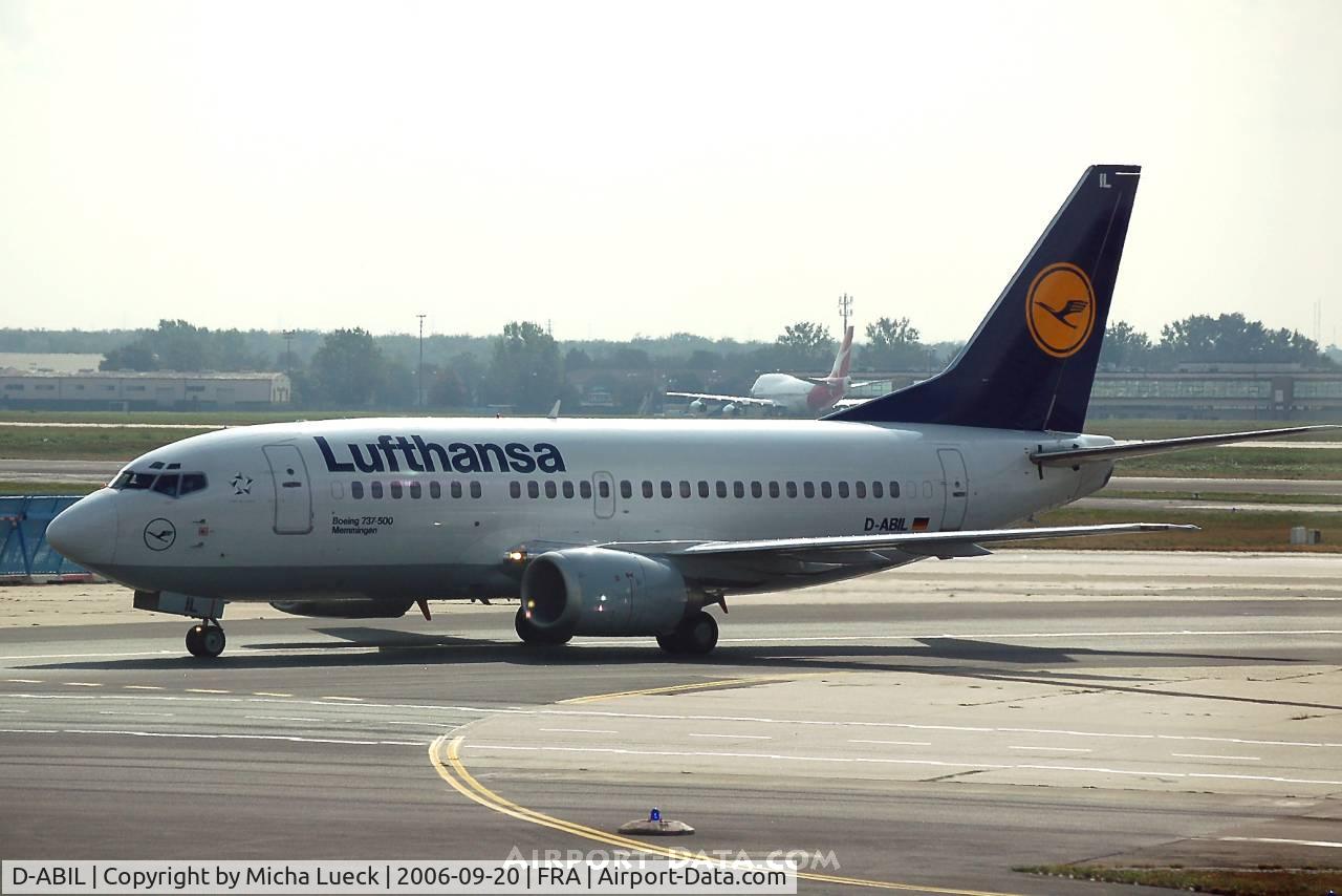 D-ABIL, 1991 Boeing 737-530 C/N 24824, B 737-500 