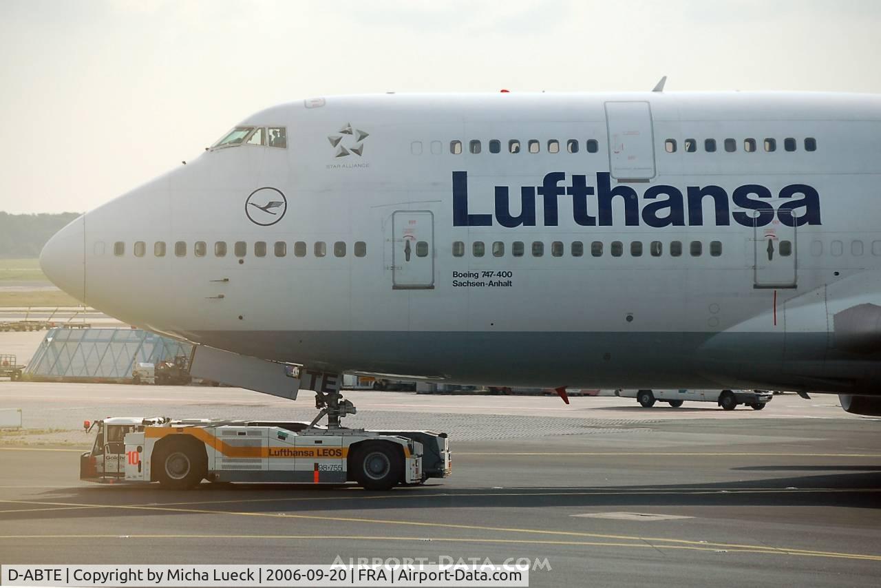 D-ABTE, 1991 Boeing 747-430M C/N 24966, B 747-400 