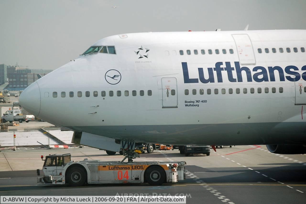 D-ABVW, 1999 Boeing 747-430 C/N 29493, B 747-400 