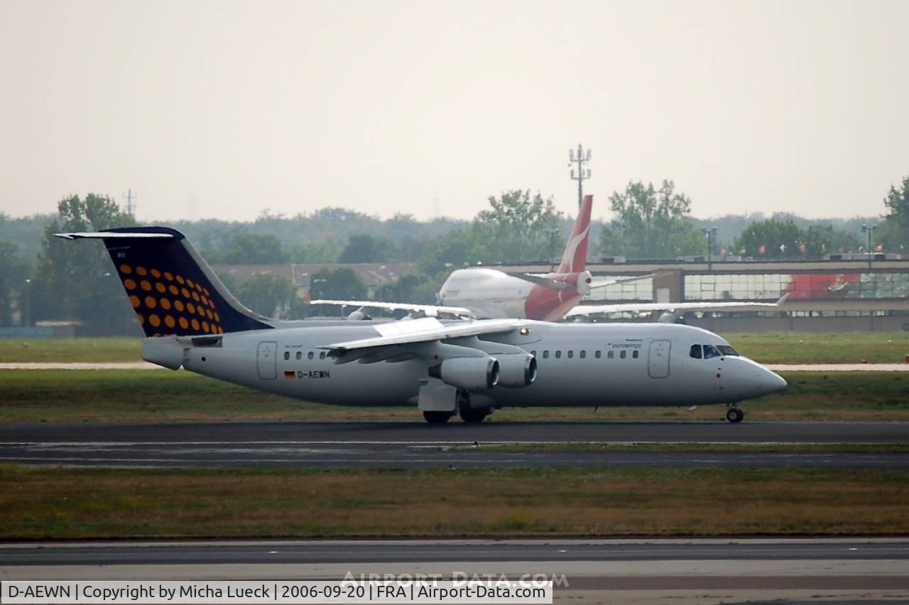 D-AEWN, 1990 British Aerospace BAe.146-300 C/N E3158, BAe146/AVRO 