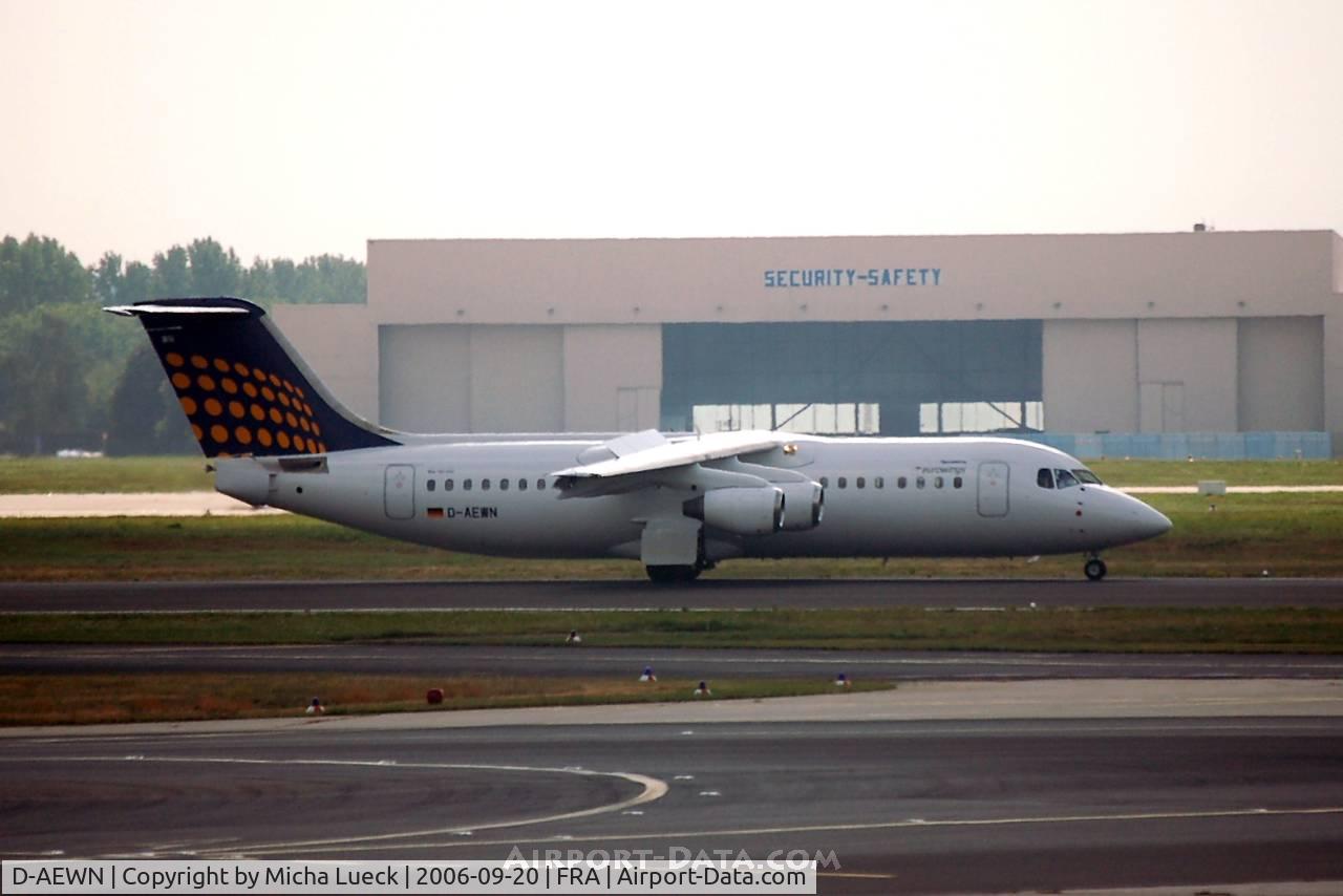 D-AEWN, 1990 British Aerospace BAe.146-300 C/N E3158, BAe146/AVRO 