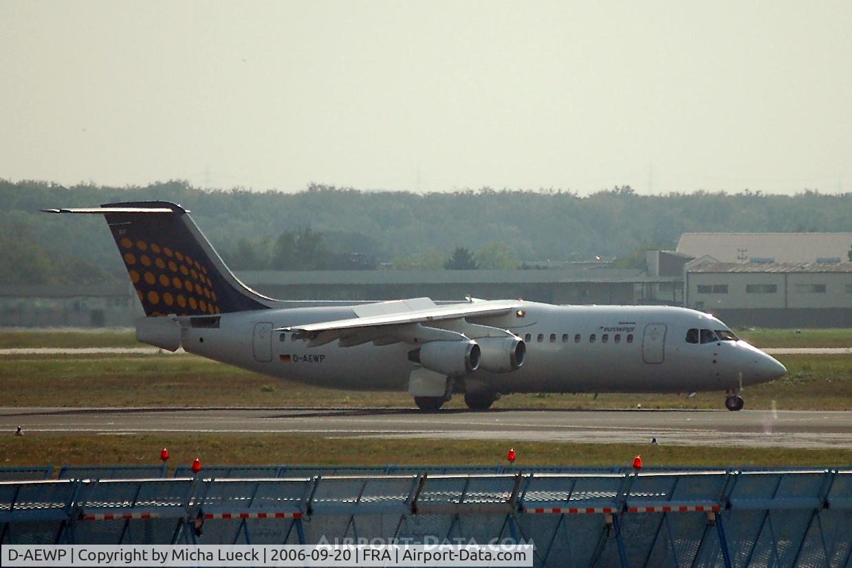 D-AEWP, 1990 British Aerospace BAe.146-300 C/N E3165, BAe146/AVRO 
