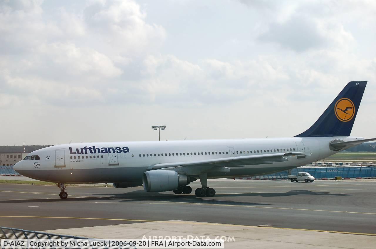 D-AIAZ, 1993 Airbus A300B4-605R C/N 701, Lufthansa A 300-600