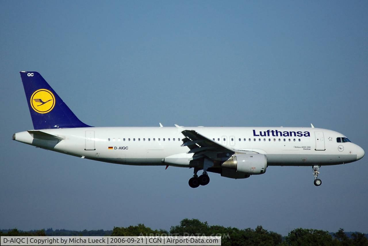 D-AIQC, 1991 Airbus A320-211 C/N 0201, A 320-200 