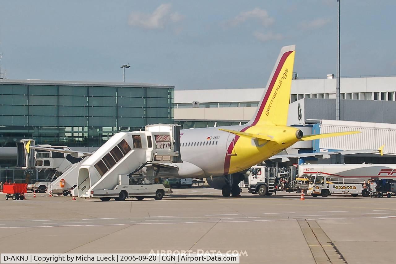 D-AKNJ, 2000 Airbus A319-112 C/N 1172, At Cologne/Bonn