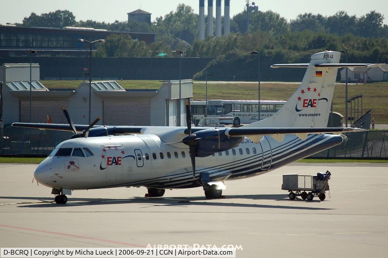 D-BCRQ, 1991 ATR 42-300 C/N 233, At Cologne/Bonn