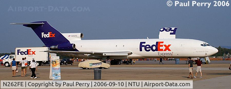 N262FE, 1979 Boeing 727-233F C/N 21624, Her days are numbered, as Fedex is looking to retire the tri-jets