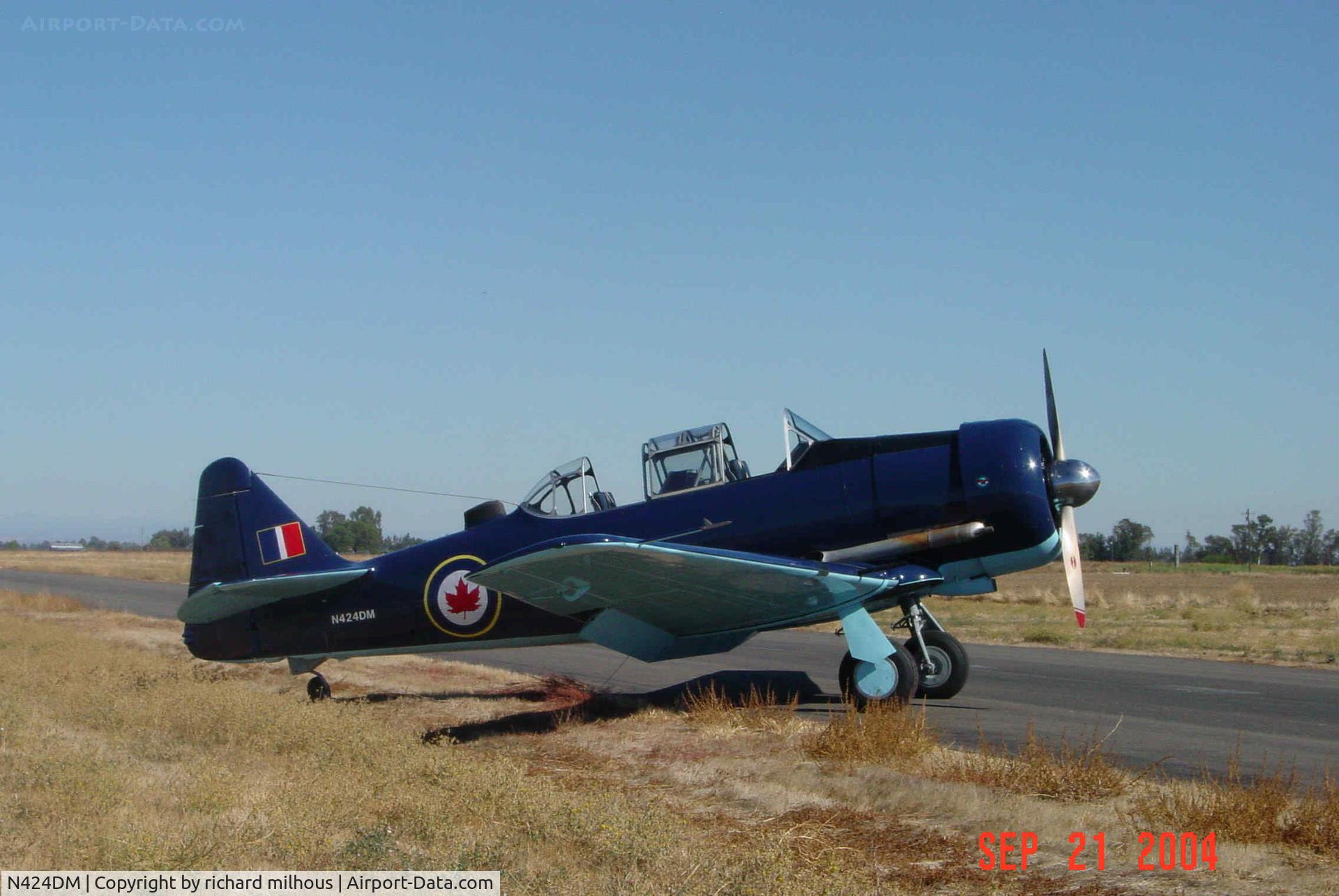 N424DM, 1941 North American Harvard II C/N 2583, Harvard MkII