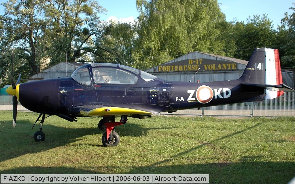 F-AZKD, Focke-Wulf FWP-149D C/N 141, Piaggio P149D