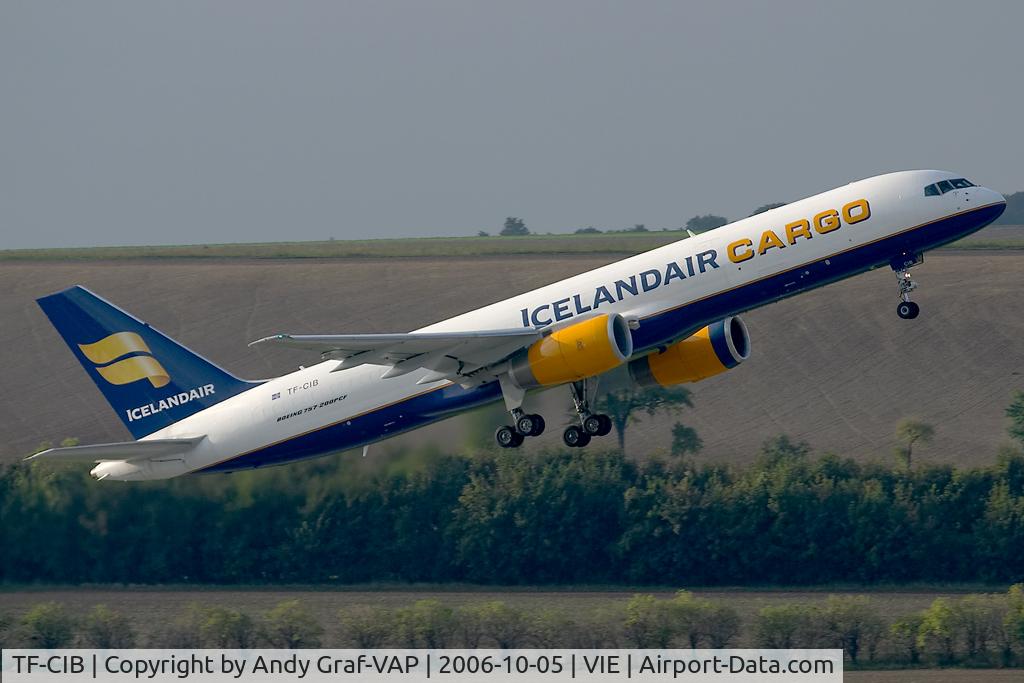 TF-CIB, 1992 Boeing 757-204 C/N 26962, Just after take off RWY29.