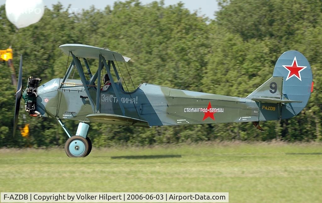 F-AZDB, Polikarpov Po-2W C/N 045, Polikarpov Po-2