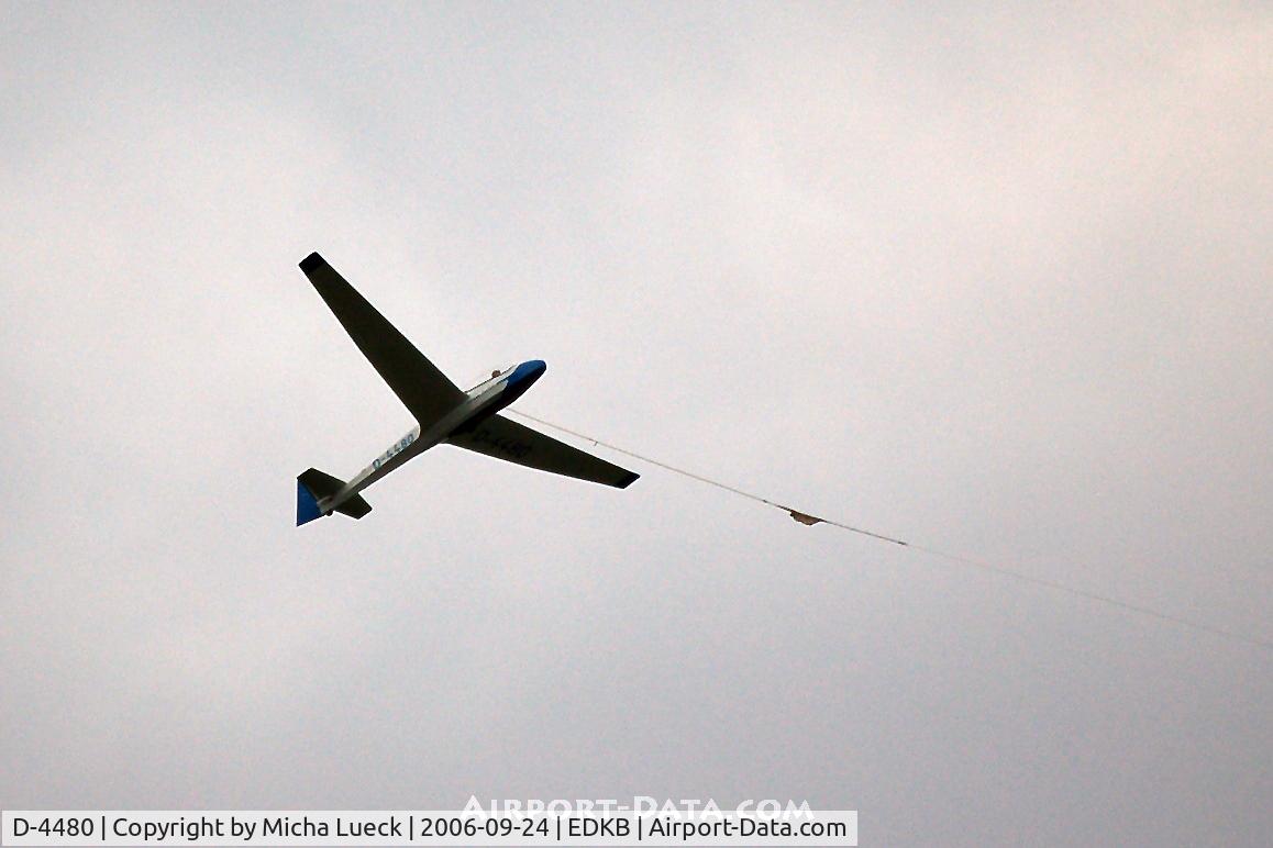 D-4480, Schleicher ASK-13 C/N 13564, Flying start...