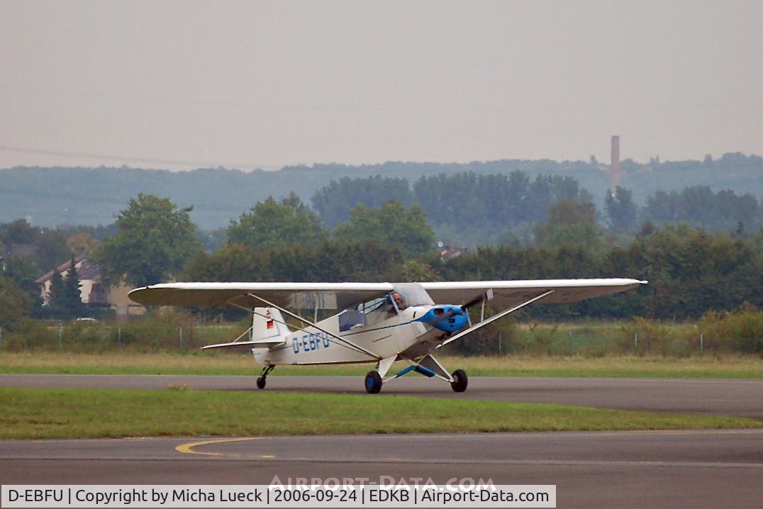 D-EBFU, Piper L-18C Super Cub (PA-18-95) C/N 18-3126, in Hangelar/Germany