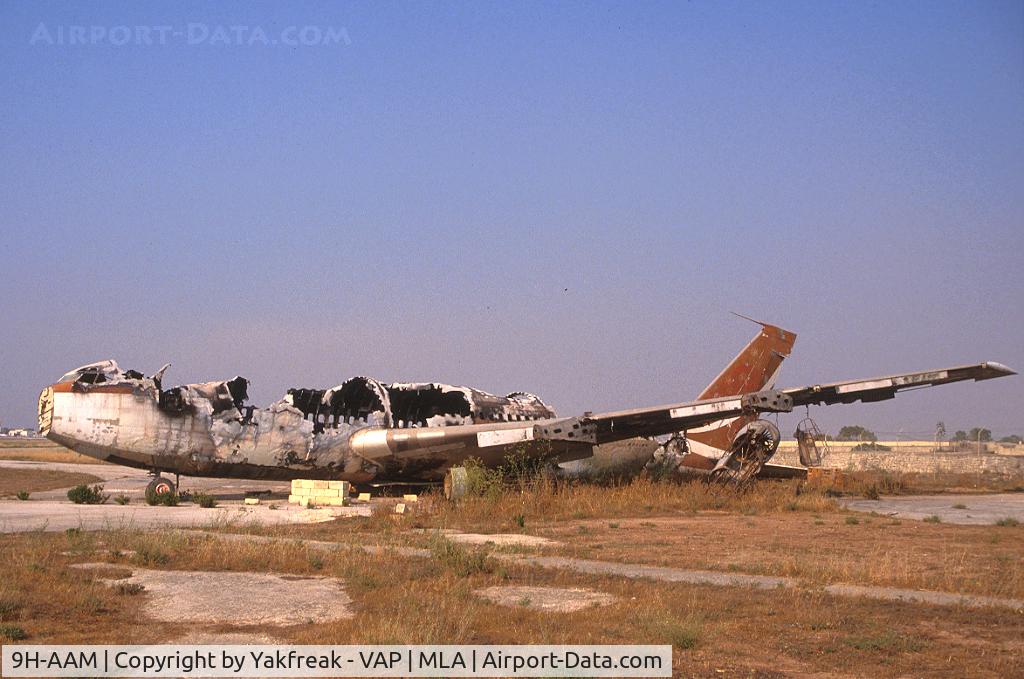 9H-AAM, 1961 Boeing 720-047B C/N 18378, ex Air Malta Boeing 720