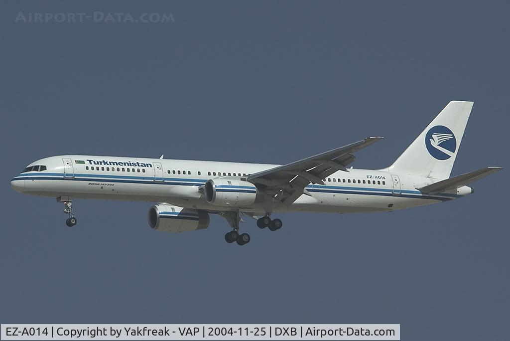 EZ-A014, 2001 Boeing 757-22K C/N 30863, Turkenistan Airlines Boeing 757-200