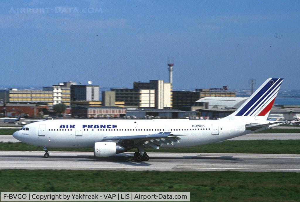 F-BVGO, 1981 Airbus A300B4-203 C/N 129, Air France Airbus 300