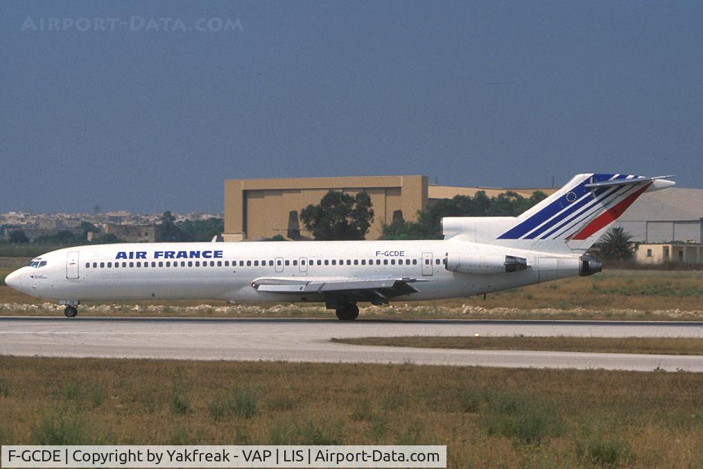 F-GCDE, 1980 Boeing 727-228 C/N 22085, Air France Boeing 727-200