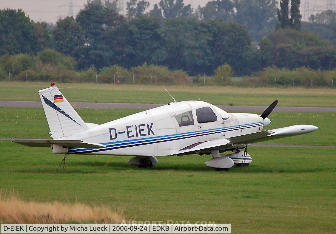 D-EIEK, 1965 Piper PA-28-180 Cherokee C C/N 28-2821, in Hangelar/Germany