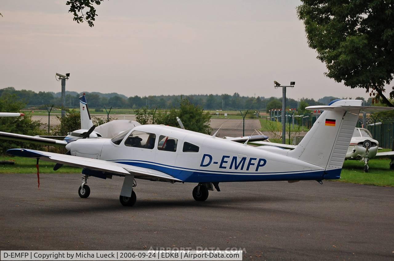 D-EMFP, Piper PA-28RT-201 Arrow IV Arrow IV C/N 28R-8118058, in Hangelar/Germany