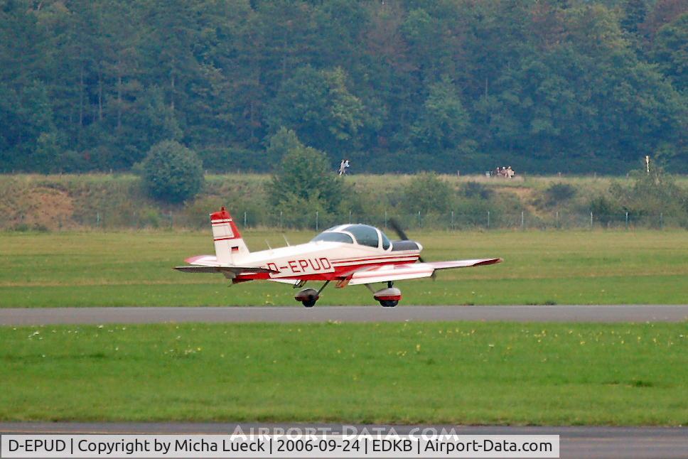 D-EPUD, Bolkow Bo.209 Monsun 160RV C/N 196, in Hangelar/Germany