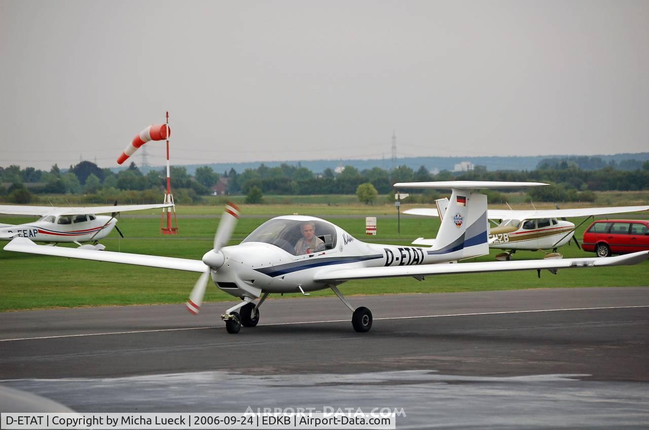D-ETAT, 1996 Diamond DV-20A-1 Katana C/N 10180, in Hangelar/Germany