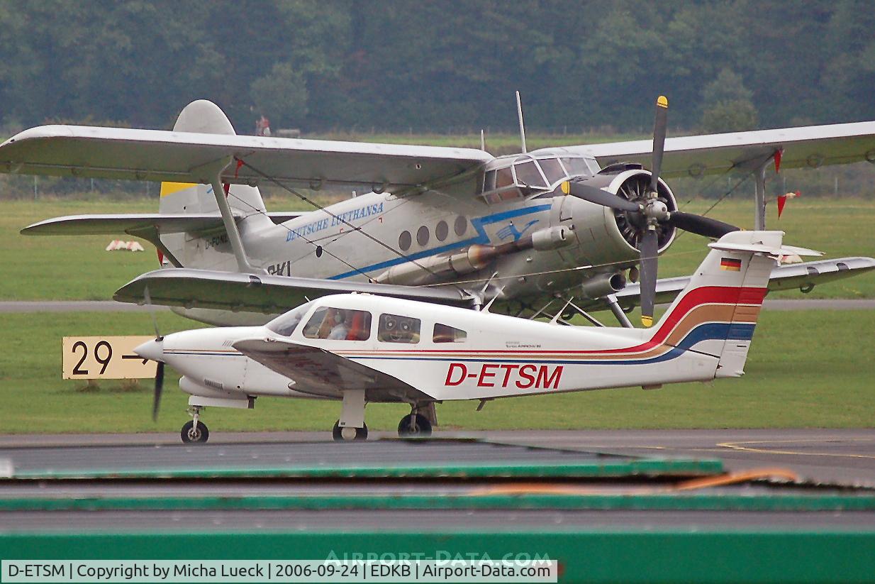 D-ETSM, Piper PA-28RT-201T Turbo Arrow IV C/N 28R-7931200, in Hangelar/Germany