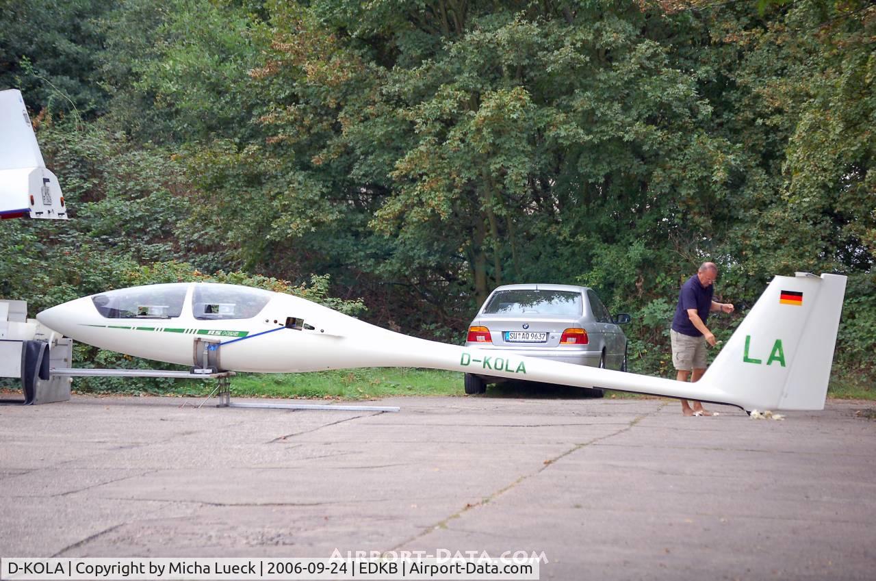 D-KOLA, Schleicher ASH-25E C/N 25067, in Hangelar/Germany