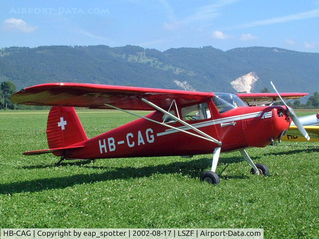 HB-CAG, 1947 Cessna 140 C/N 14236, Airdisplay Kestenholz