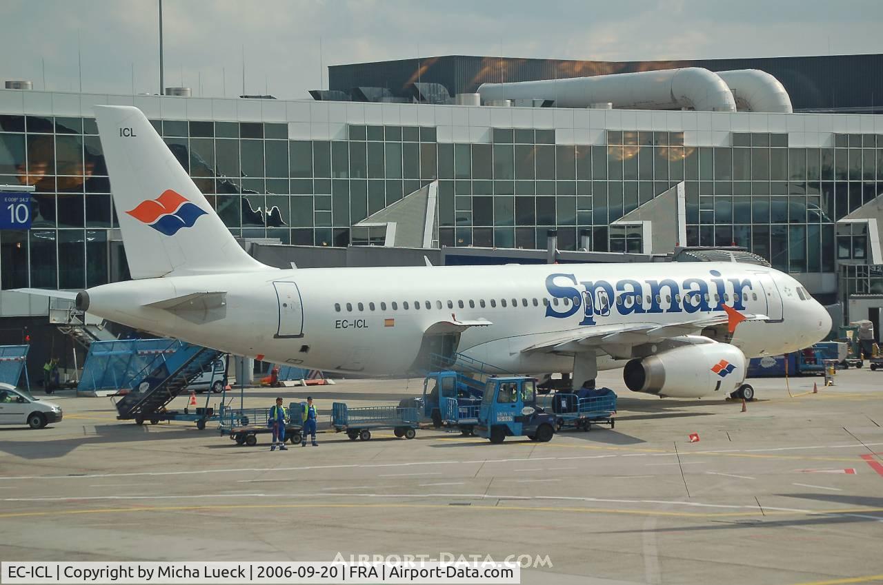 EC-ICL, 2001 Airbus A320-232 C/N 1682, At Frankfurt