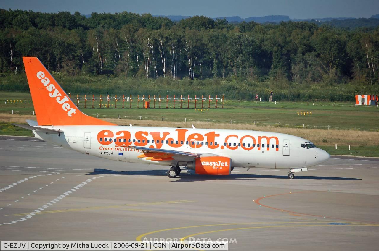 G-EZJV, 2003 Boeing 737-73V C/N 32417, At Cologne/Bonn