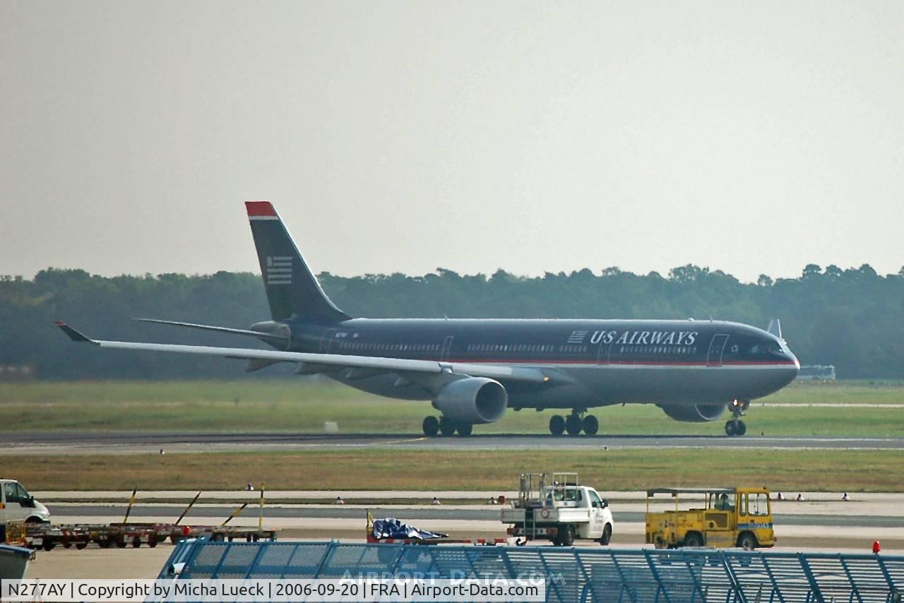 N277AY, 2001 Airbus A330-323 C/N 0380, Accelerating for the take-off run