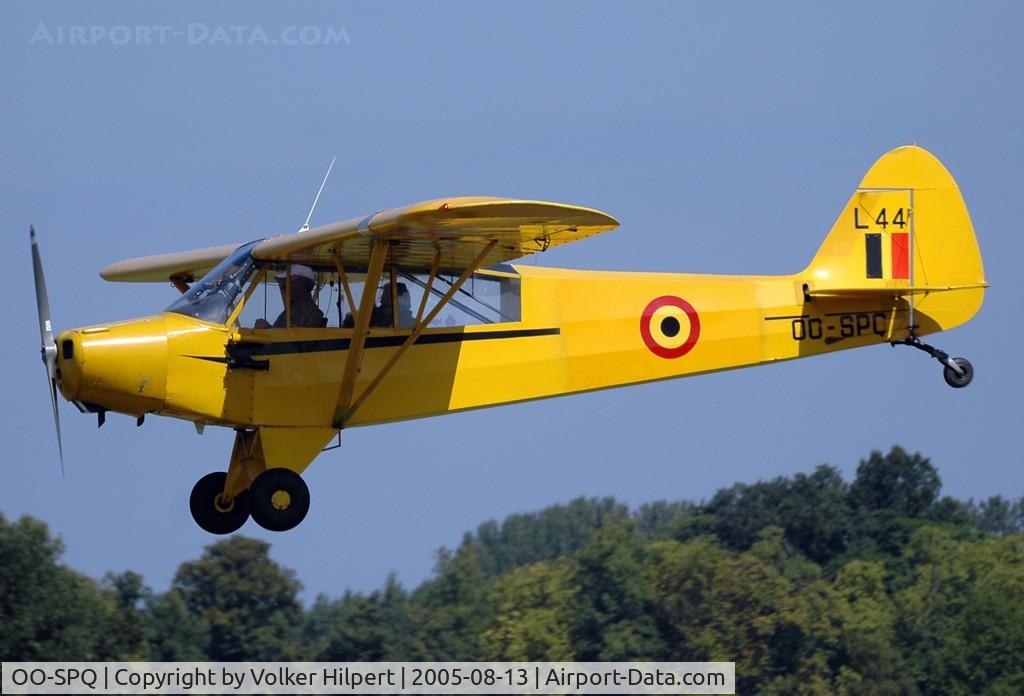OO-SPQ, 1953 Piper L-18C Super Cub (PA-18-95) C/N 18-3118, Piper PA-18