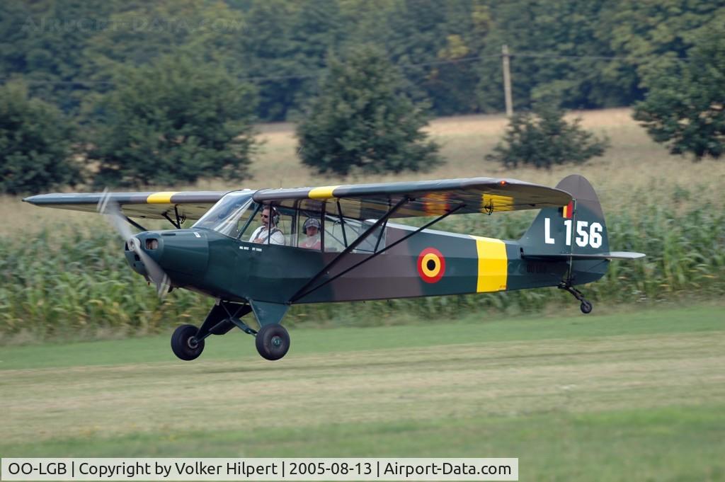 OO-LGB, 1951 Piper L-18C Super Cub (PA-18-95) C/N 18-1650, Piper PA-19