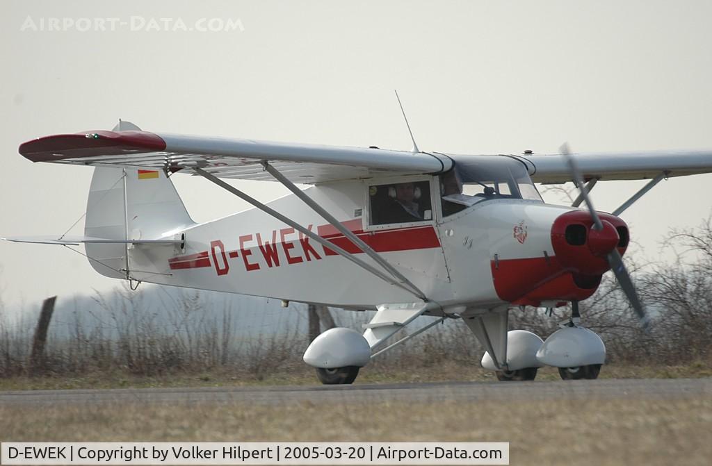 D-EWEK, Piper PA-22-108 Colt Colt C/N 22-9654, Piper PA-22-108
