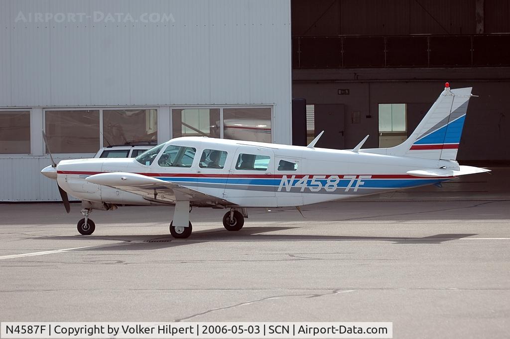 N4587F, 1976 Piper PA-32R-300 Cherokee Lance C/N 32R-7680461, Piper PA-32