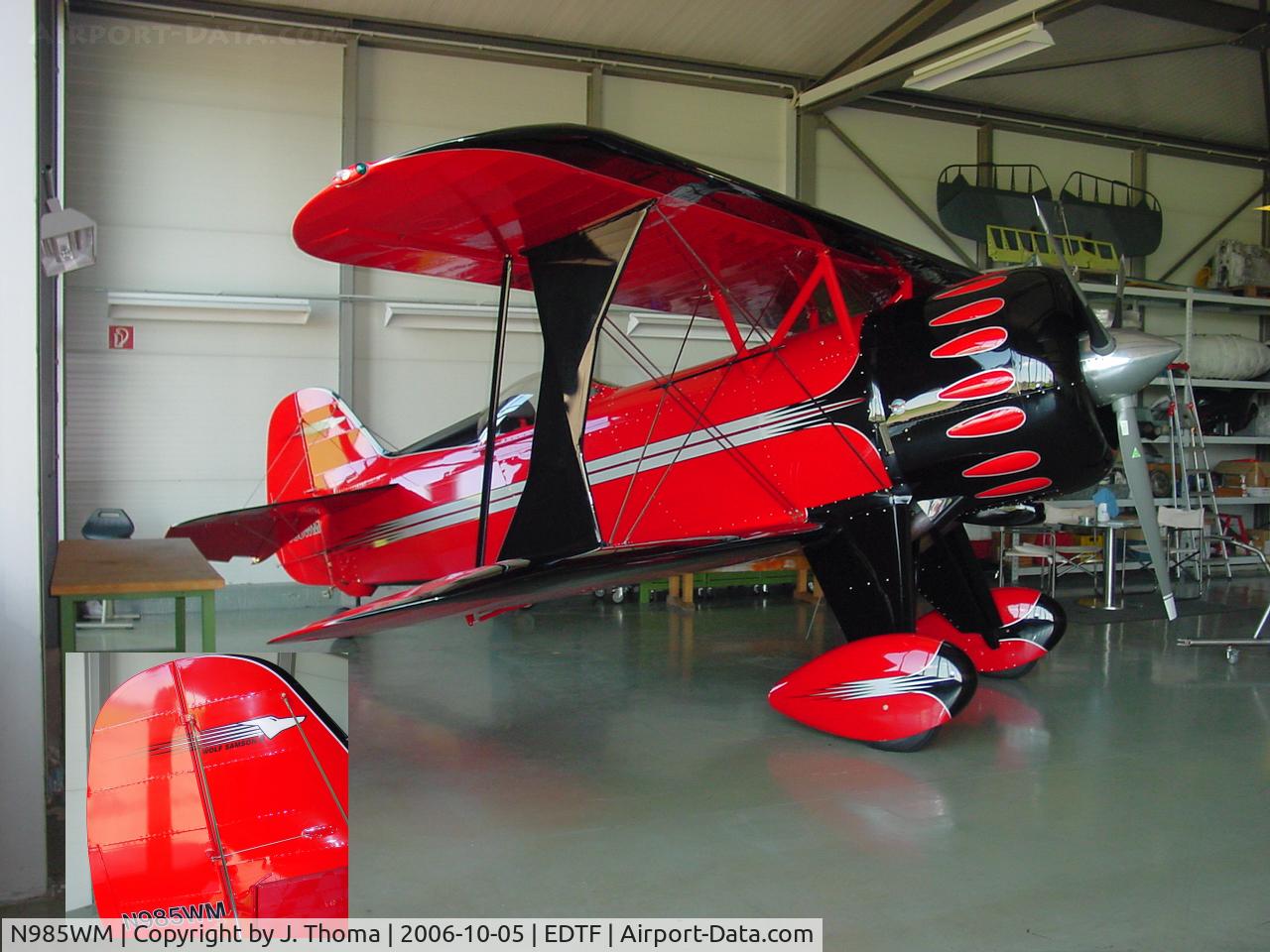 N985WM, 2005 Pitts Samson C/N WS-002, Wolf Samson II