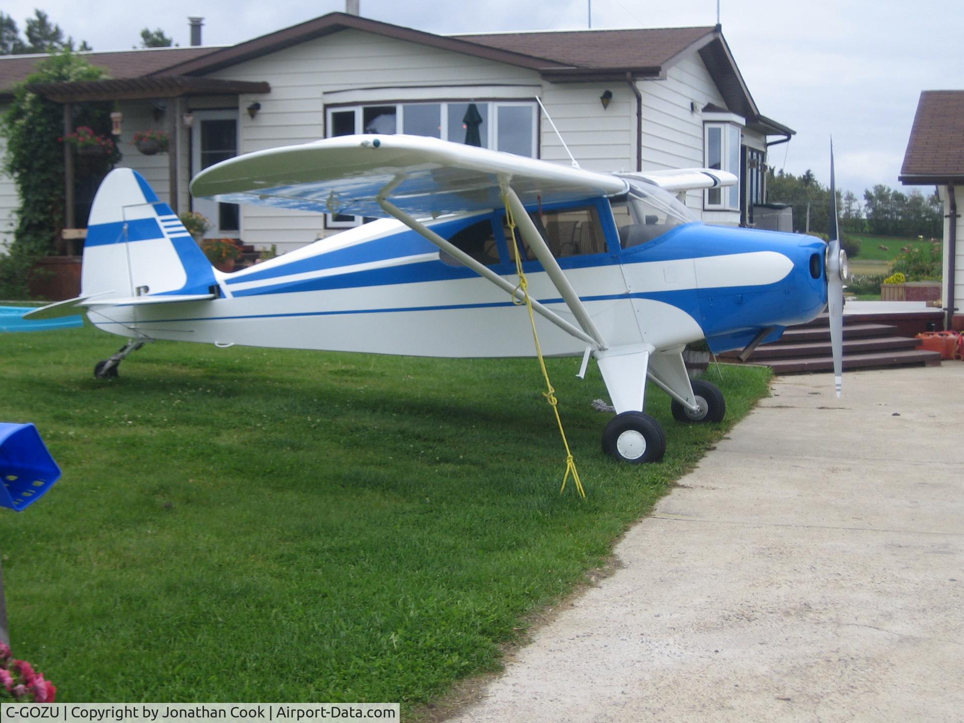 C-GOZU, 1974 Kadey KD-20 Pacer C/N 20, Just finishing a restoration on gozu. Original color turquoise. Paint scheme isnt completed in this photo