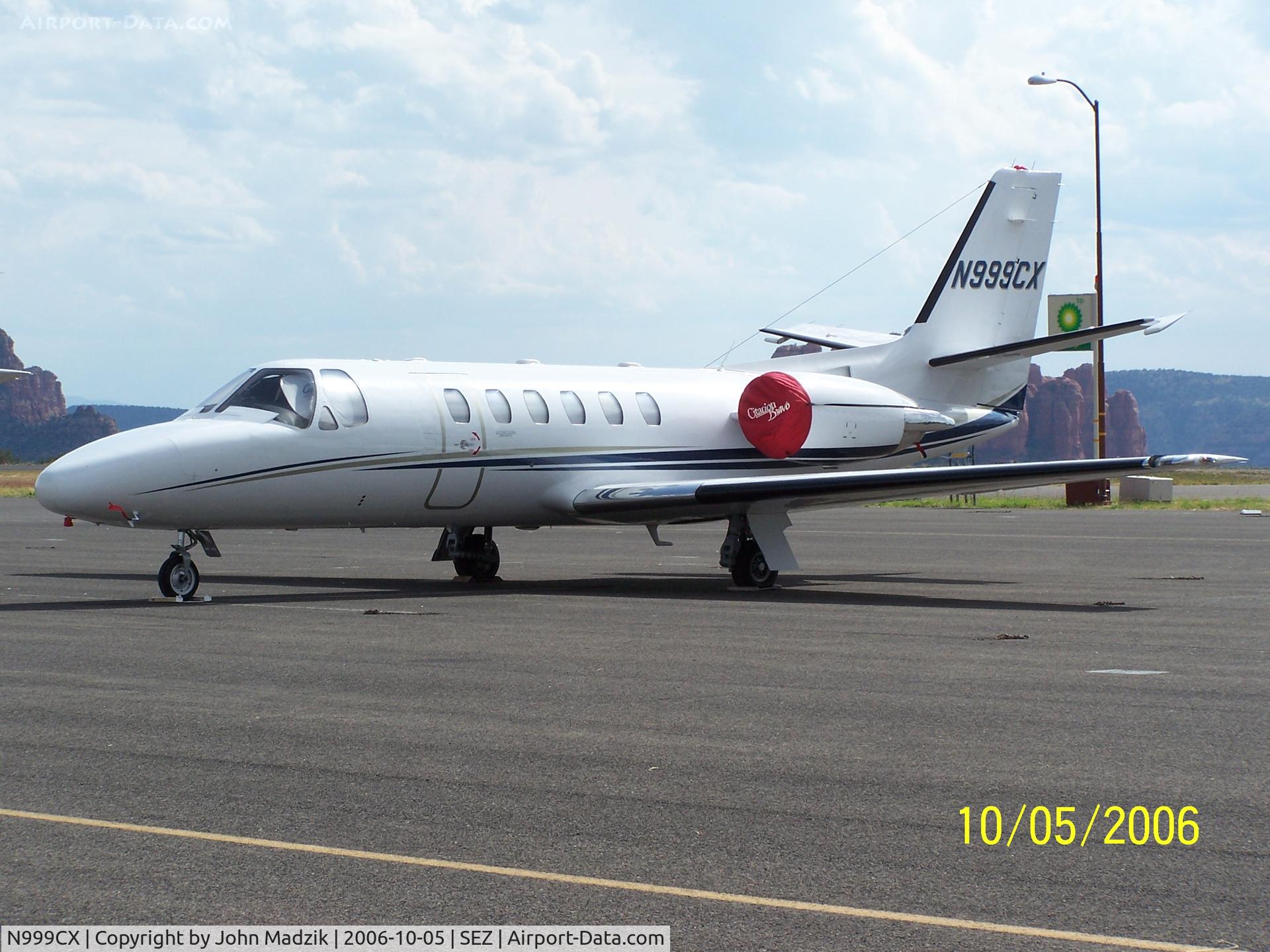 N999CX, 1998 Cessna 550 C/N 550-0841, Sedona Airport