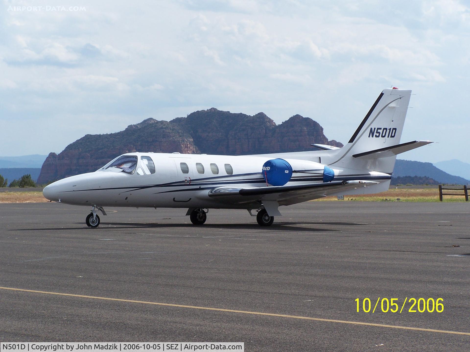 N501D, 1979 Cessna 501 C/N 5010298, Sedona Airport