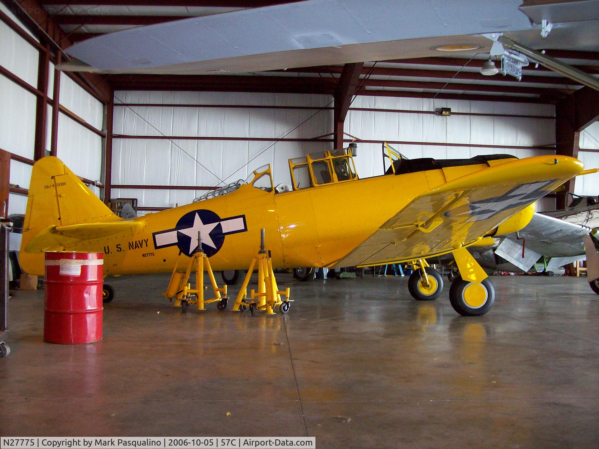 N27775, 1943 North American SNJ-4 Texan C/N 88-13391, North American SNJ-4