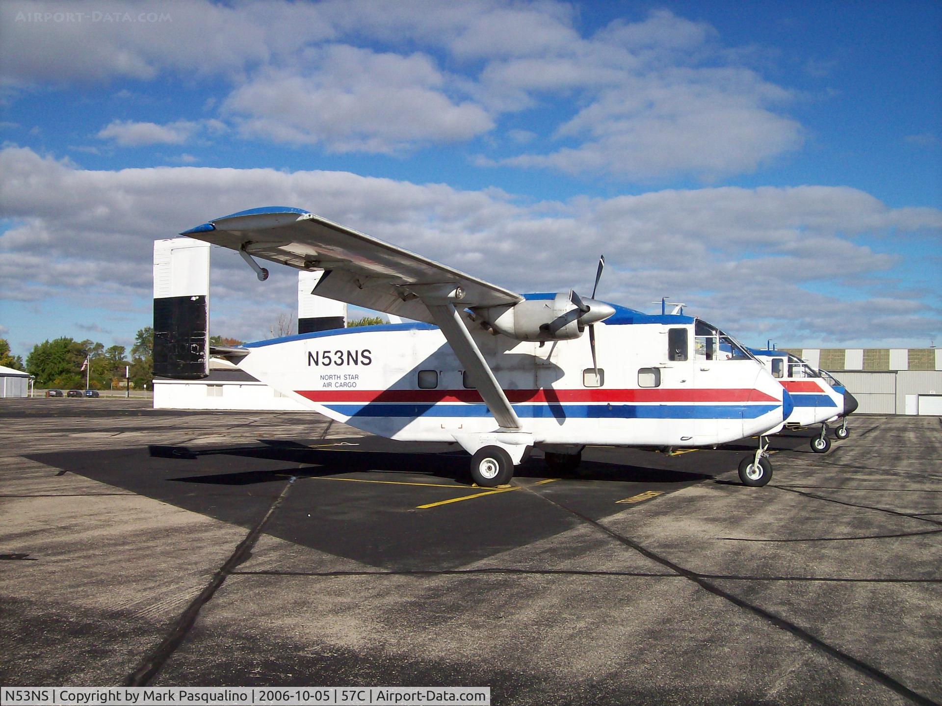 N53NS, 1973 Short SC-7 Skyvan 3 C/N SH1920, Shorts SC7